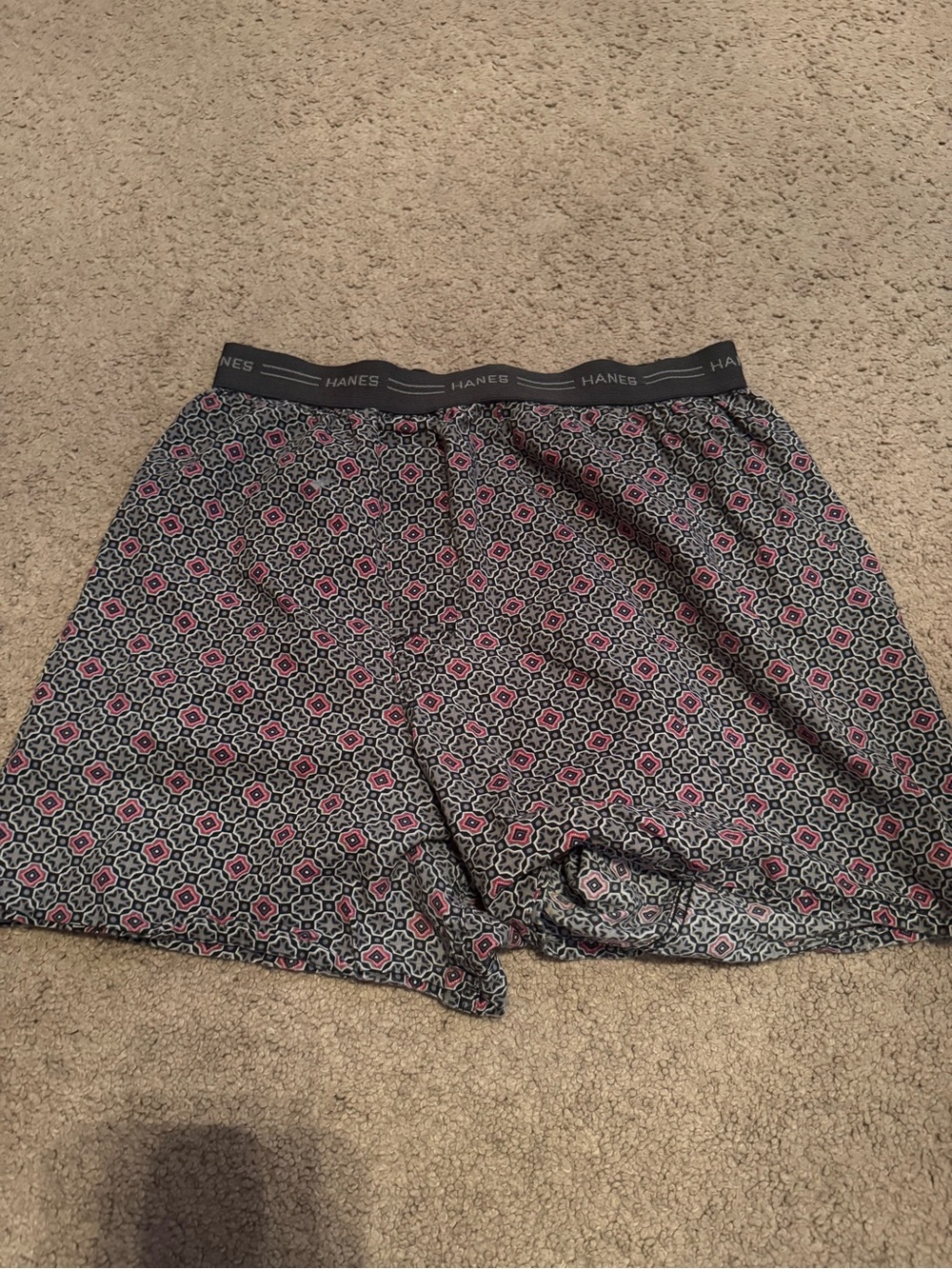 Men's patterned boxers